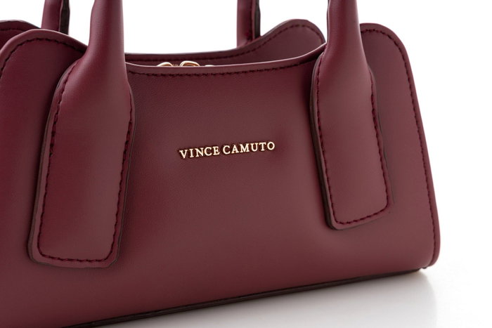 Vince Camuto Bolso de Mano Rojo Clarete